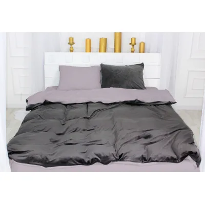 Постільна білизна MirSon Велюр Winter Delicate 28-0098 Fusto 2х160х220 (2200004047669)