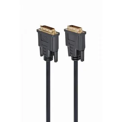 Кабель мультимедійний DVI M to DVI M 3.0m 24+1pin Cablexpert (CC-DVI2-BK-10)
