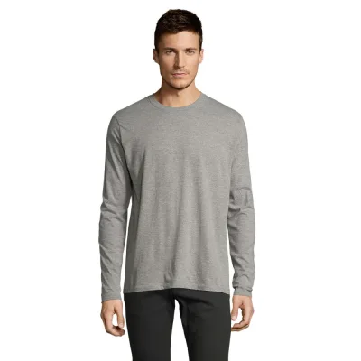 Лонгслів Sol's Imperial LSL men сірий меланж XXL (02074350XXL)