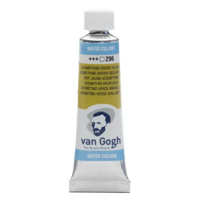 Акварельні фарби Royal Talens Van Gogh (296), Азометин зелено-жовтий, туба 10 мл (8712079417697)