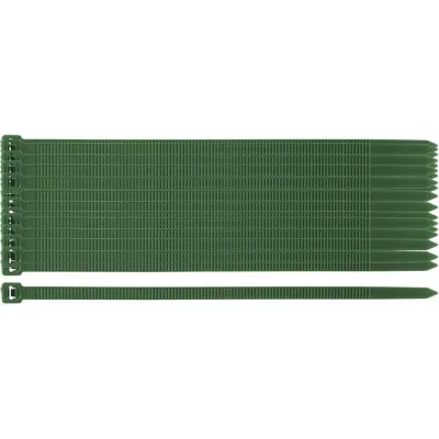 Стяжка Neo Tools 50шт, пластик, 4.8х160мм, зелена (15-979)