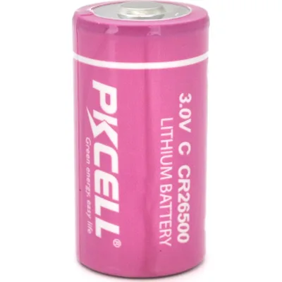Батарейка CR26500 (size C), 3.0V 5400mah, Lithium, OEM PkCell (CR26500)