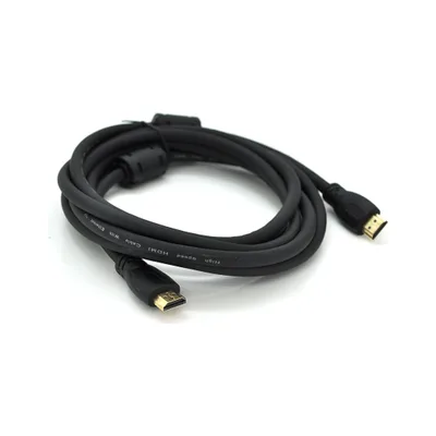 Кабель мультимедійний HDMI M to HDMI M 1.5m V2.0 4K black Ritar (HDMI(M)/(M)V2-1.5m-347P1)