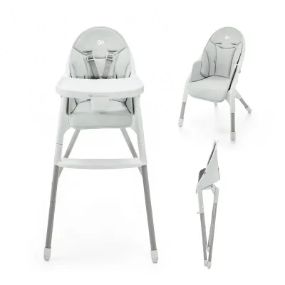 Стілець для годування Kinderkraft Dinnly Grey (5902533926558)