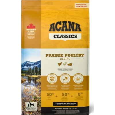 Сухий корм для собак ACANA Prairie Poultry 9.7 кг (0064992560119)