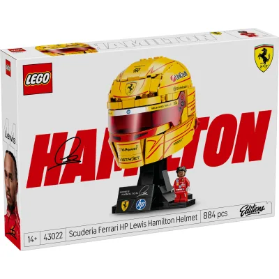 Конструктор LEGO Editions Formula 1 Шолом Льюїса Гамільтона з команди Scuderia Ferrari HP (43022-)