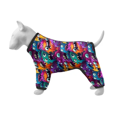 Вітровка для тварин WAUDOG Clothes Зубасті монстри M 45 (393-4048)
