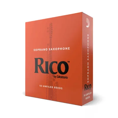 Тростина для саксофона D'Addario Rico - Soprano Sax #2.5 - 10 Pack (RIA1025)
