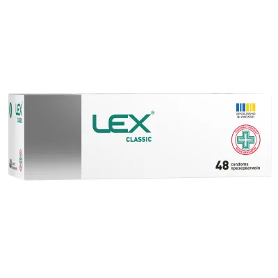 Презервативи Lex Condoms Classic 48 шт. (4820144770340)
