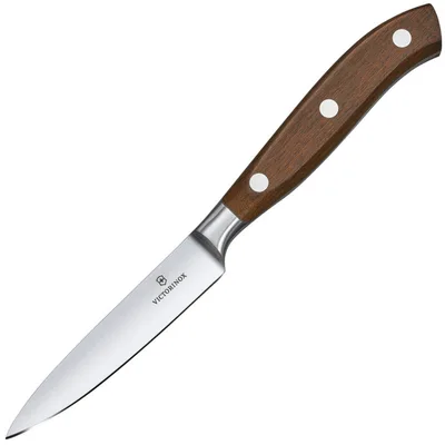 Кухонний ніж Victorinox Grand Maitre Kitchen 10 см Wood (7.7200.10G)