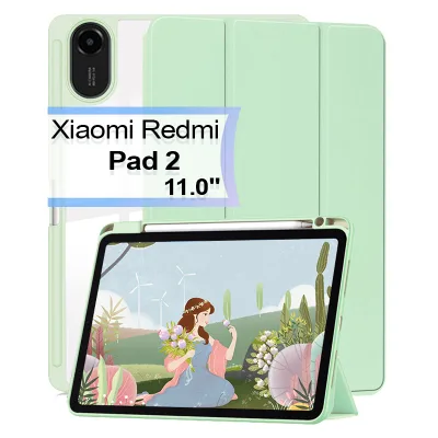 Чохол до планшета BeCover Soft Edge TPU Xiaomi Redmi Pad 2 11.0" Green (713659)