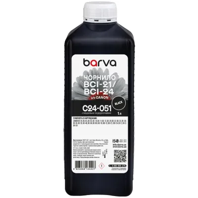 Чорнило Barva Canon BCI-21/BCI-24 1 л, special, black (C24-051)