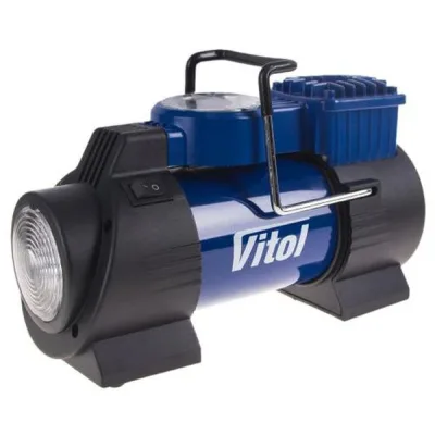 Автомобільний компресор VITOL K-60 150psi/15Amp/40л (K-60)
