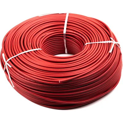 Кабель силовий PV 6 мм, бух/100м, red HiSmart (NV820429)