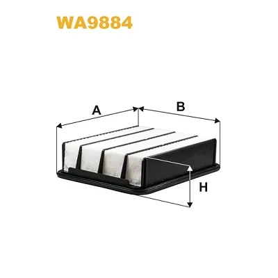 Повітряний фільтр для автомобіля Wixfiltron WA9884