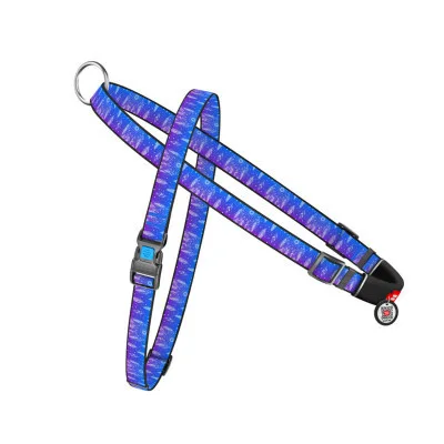 Шлея для собак WAUDOG Nylon з QR-паспортом "Ловець снів" L (5394)