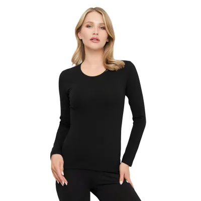 Лонгслів Kappa T-shirt Manica Lunga Girocollo K2601 Nero чорний L (8054954012741)