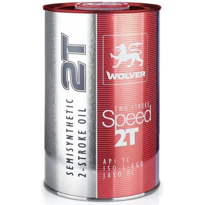 Моторна олива Wolver TWO STROKE SPEED 2T, API TC 1л (4260360941276)