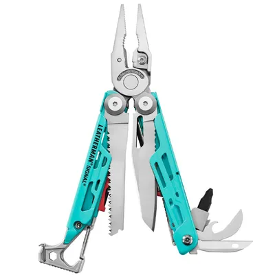 Мультитул Leatherman Signal Aqua Silver (833187)