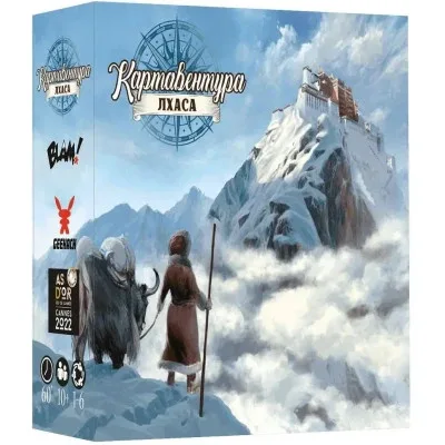 Настільна гра Geekach Games Картавентура. Лхаса (Cartaventura: Lhasa) (укр.) (GKCH147TK)