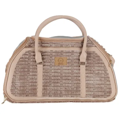 Переноска для тварин MISOKO&CO 51.5x25.5x27 см світло-коричнева (YIWUMSK70161)