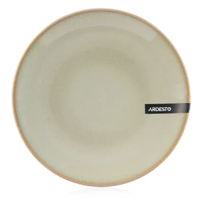 Тарілка ARDESTO Lecco Сіра 19,5 см Десертна (AR2919LRG)