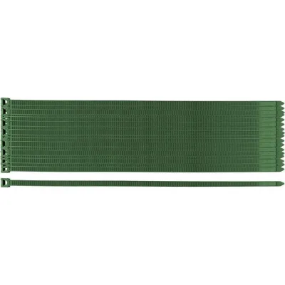 Стяжка Neo Tools 50шт, пластик, 7.6х380мм, зелена (15-971)