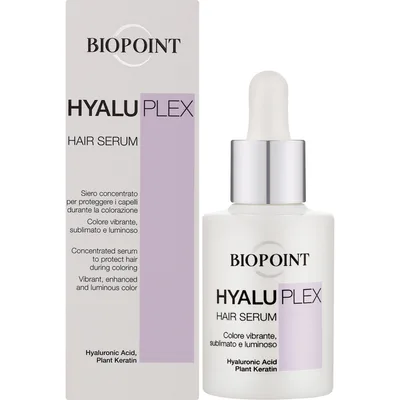 Сироватка для волосся Biopoint Hyaluplex Hair Serum Для захисту під час фарбування 30 мл (8052862411427)