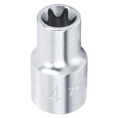 Торцева головка Toptul 1/4" E7 (BAED0807)