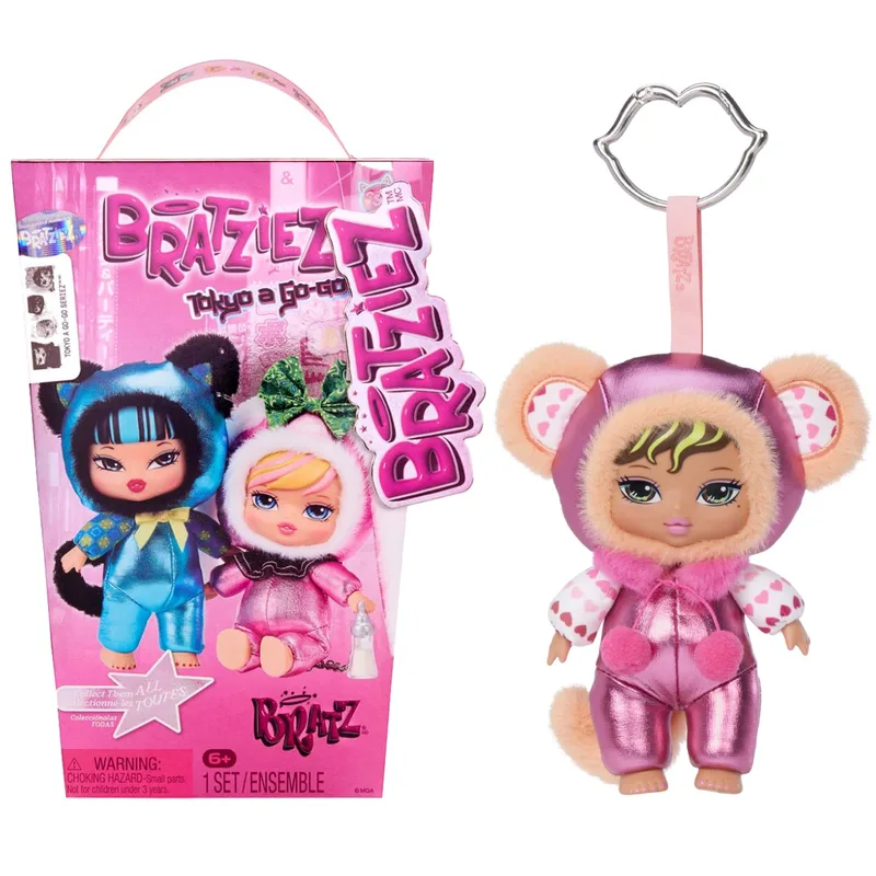 М’яка іграшка-сюрприз на підвісі BRATZ серії "Bratziez" — ТОКІО СТИЛЬ