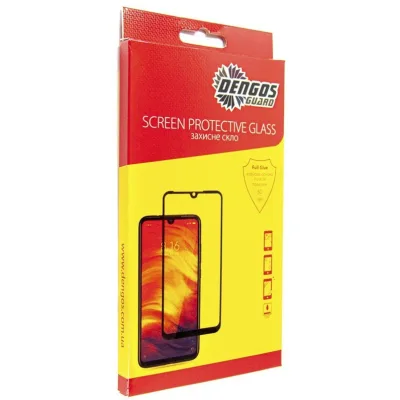 Скло захисне Dengos Full Glue Xiaomi Redmi Note 12 4G (black) (TGFG-274)