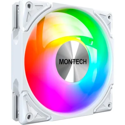 Кулер до корпусу MONTECH METAL PRO 12 ARGB PWM WHT