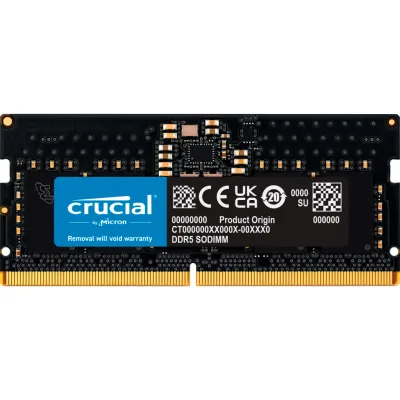 Модуль пам'яті для ноутбука SoDIMM DDR5 32GB 5600 MHz Micron (CT32G56C46S5T)