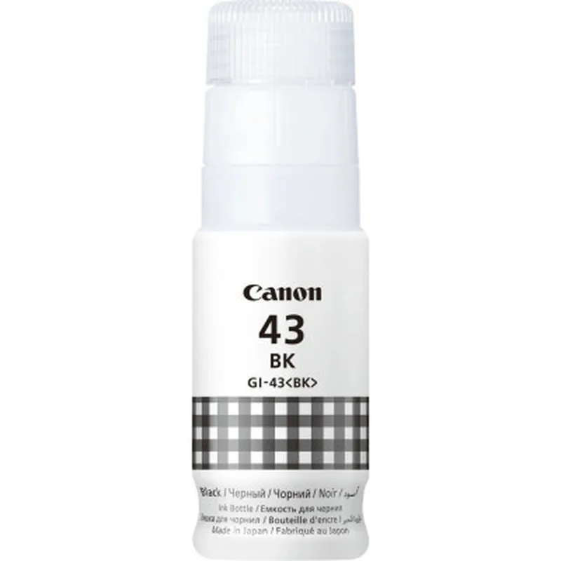 Контейнер з чорнилом Canon GI-43 Black 70ml (4698C001)