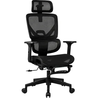 Офісне крісло Примтекс плюс Direct GTR C-11/M-01, тканина чорний/сітка чорний (Direct GTR C-11/M-01)