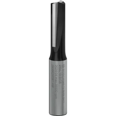 Фреза Bosch Professional пазова з двома лезами, Std, S8, D8, L20 (2.608.628.381)