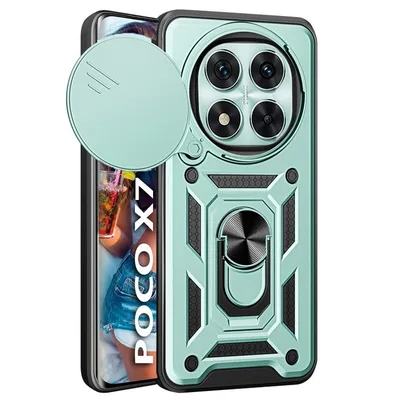 Чохол до мобільного телефона BeCover Military Poco X7 Dark Green (712874)