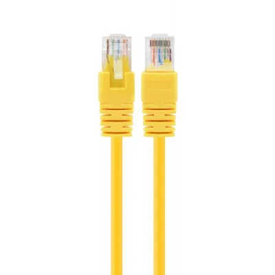 Патч-корд 1м UTP cat 6 CCA yellow Cablexpert (PP6U-1M/Y)