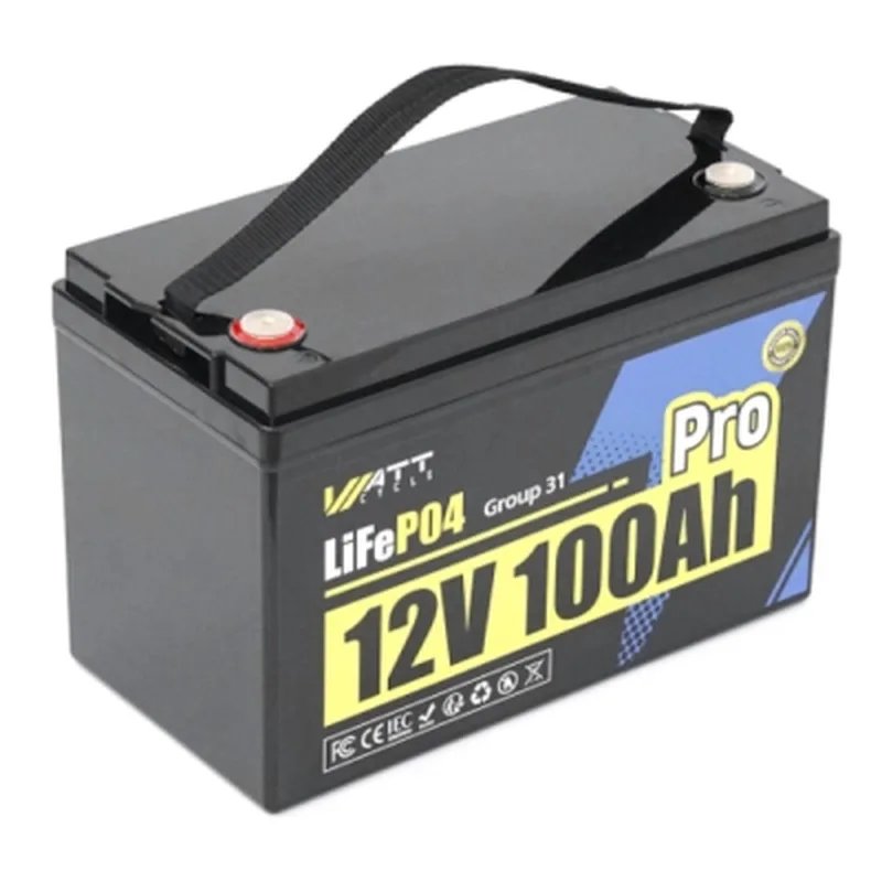 Батарея LiFePo4 WattCycle 12,8V 100Ah, 1,28kWh (WT12V100AH110PRO)
