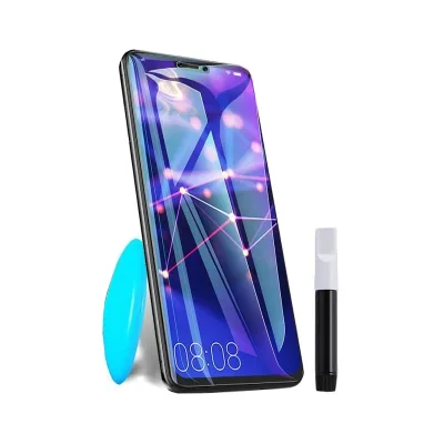 Скло захисне PowerPlant Samsung Galaxy Note 10 (liquid glue + UF-lamp) (GL607693)