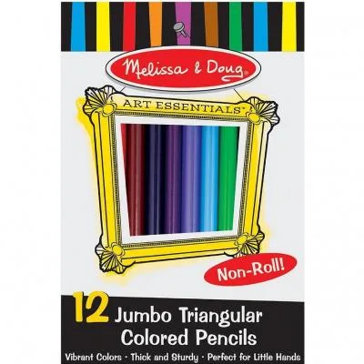 Олівці кольорові Melissa&Doug Кольорові олівці 12 кольорів (MD4119)