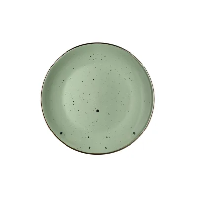 Тарілка Ardesto Bagheria Dinner 26 см Pastel Green (AR2926GGC)