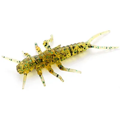 Силікон рибальський FishUP Stonefly 0.75" 036 - Caramel/Green&Black (12шт/уп) (1864.00.40)