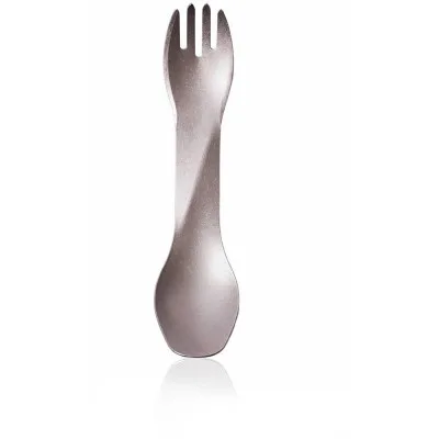 Ложка-виделка туристична Humangear GoBites Ti-Uno titanium (022.0055)