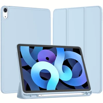 Чохол до планшета BeCover Tri Fold Soft TPU Apple iPad Air 11" M4 2026 Light Blue (715232)