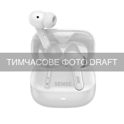 Навушники 2E Sense White (2E-EBTWS6WT)