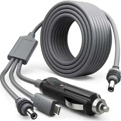 Кабель живлення USB-C to DC 5.5x2.1 5.0m Starlink Mini E-NET (Кабель Type-C/DC для Starlink Mini 5м)