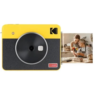Камера миттєвого друку Kodak Mini Shot 3 Retro Yellow (C300R)