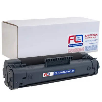 Картридж FREE Label HP 92A (C4092A)/Canon EP-22 (FL-C4092A/EP-22)