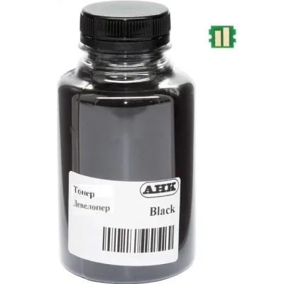 Тонер Kyocera Ecosys PA4000/MA4000, TK-5380 400г Black developer+chip АНК (50000575)